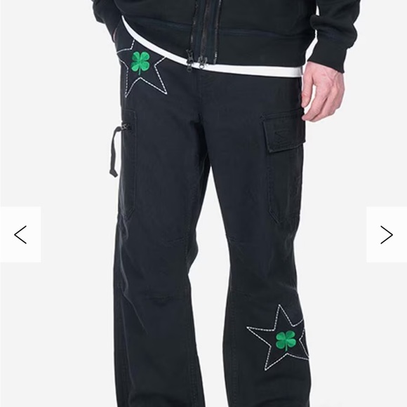 Converse x Patta Cargo Pants with Clover Patch - Picture 1 of 8